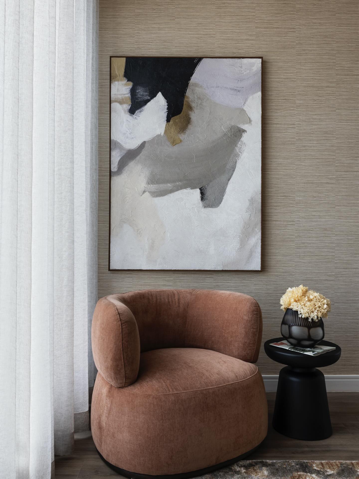 Modern Orange Sofa Chair